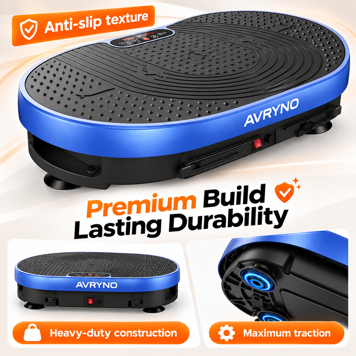 Whole Body Vibration Plate Exercise Machine – Home Fitness Platform